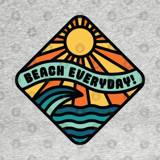 Beach Everyday (Version 2) by bryankremkau